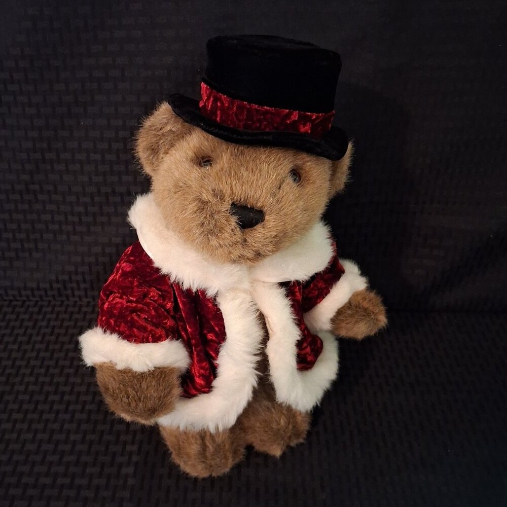 Dan Dee Teddy Bear with Top Hat Animated Singing Lot Like Christmas See Video